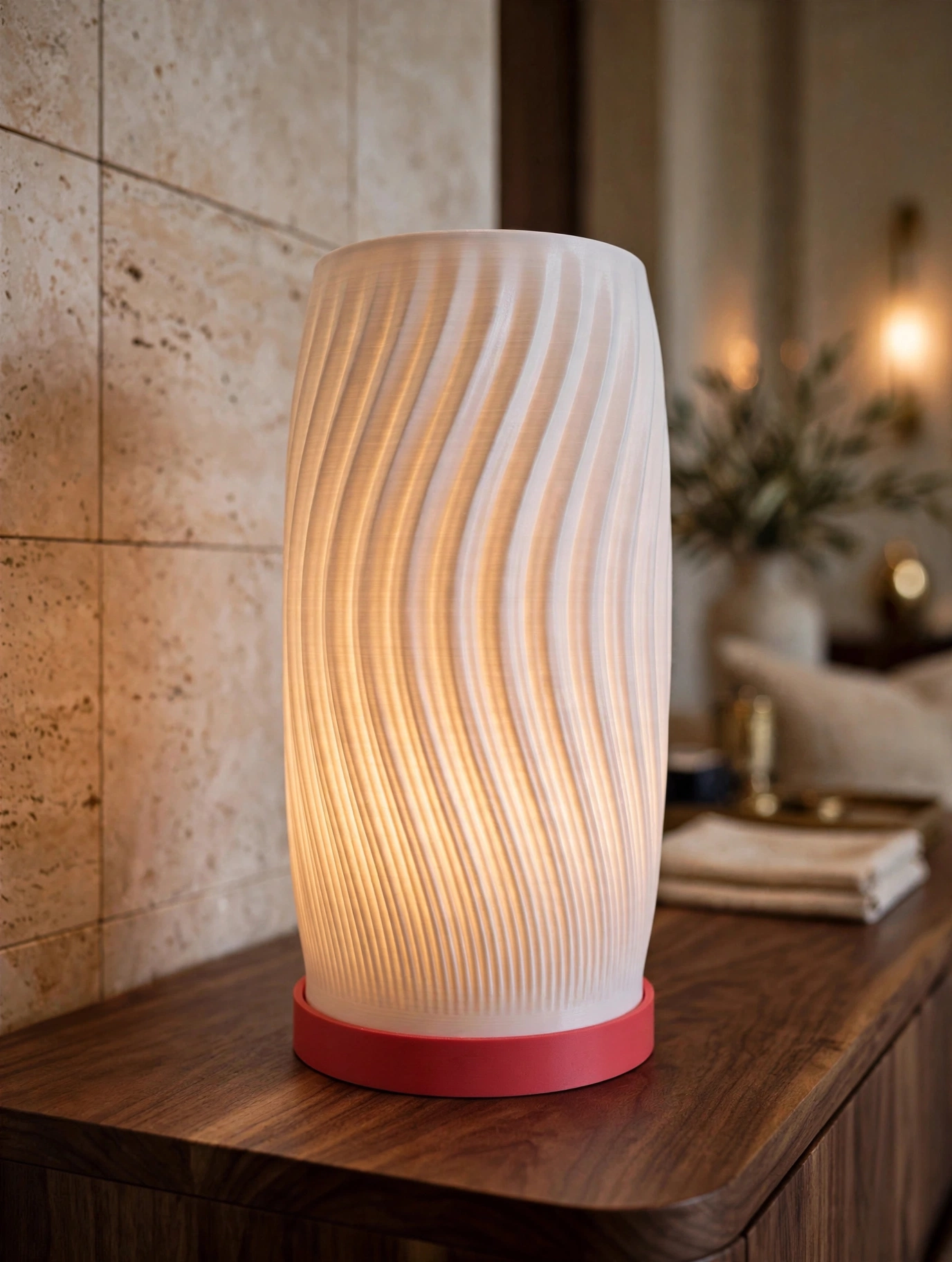 coral_red_lamp_base